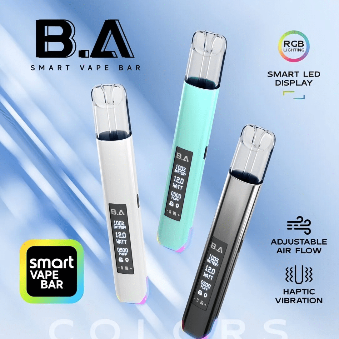 BA主機-B.A-SMART-VAPE-BAR-智慧主機-首頁